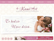 Tablet Screenshot of kontakt.kamiart.pl